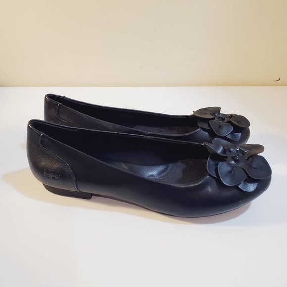 BOC women's ballet Black flat shoes size 8 1/2 M - Picture 3 of 14